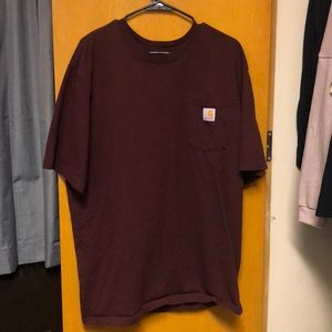Maroon t-shirt